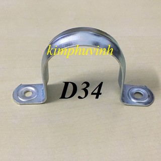 10 Cái - D34 CÙM OMEGA, KẸP GIỮ ỐNG OMEGA