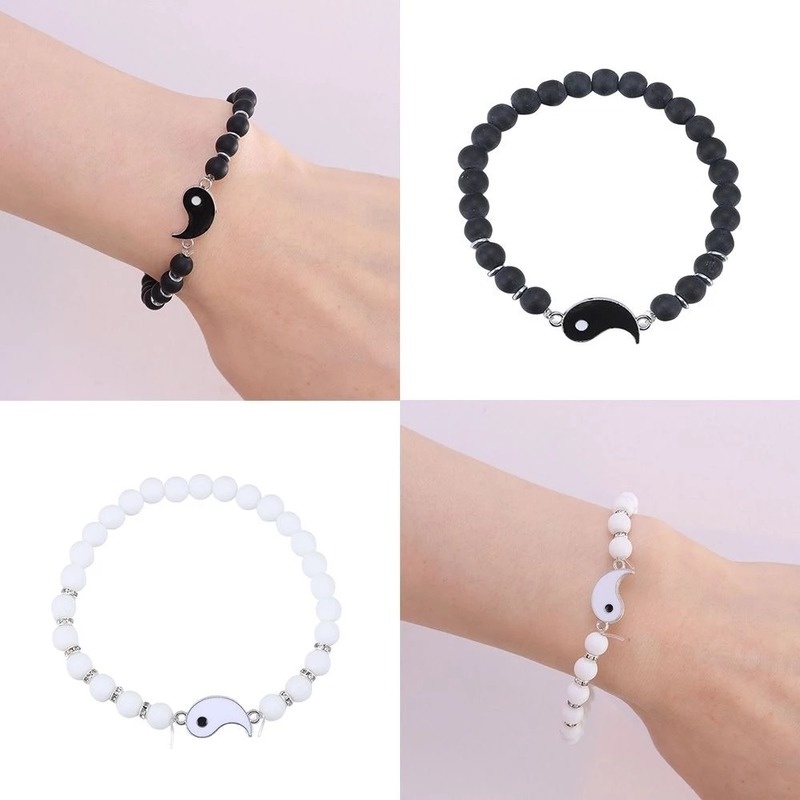 Vòng tay may mắn co giãn phong cách Trung Hoa cổ điển