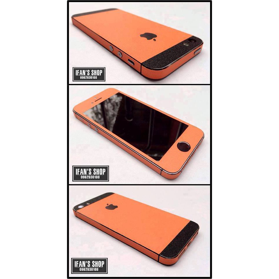 Miếng dán Skin điện thoại phối màu Iphone 5/5s, 6/6s, 6plus/6splus | BigBuy360 - bigbuy360.vn