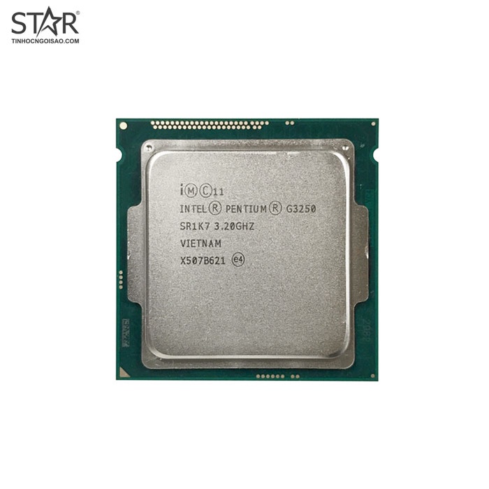 CPU Intel Pentium G3250 (3.20 GHz, 3M, 2 Cores 2 Threads) TRAY chưa gồm Fan