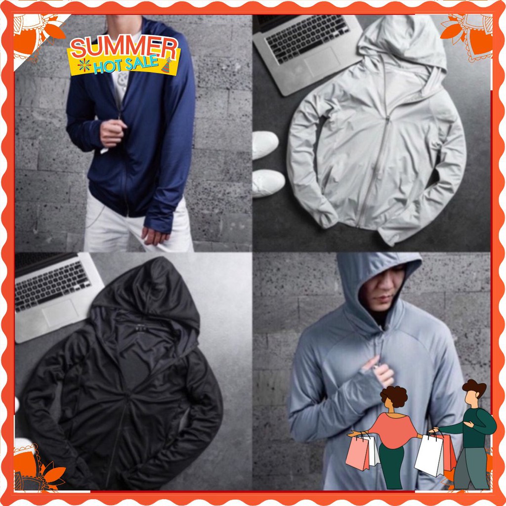 Áo chống nắng nam thông hơi