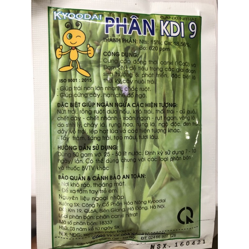 Siêu Canxi To quả / dưỡng quả/ bóng mượt quả (50 gram/ gói)