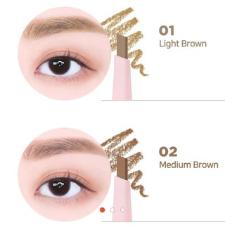 Chì Kẻ Lông Mày Lilybyred Hard Flat Brow Pencil