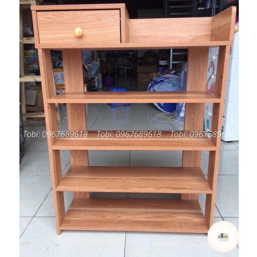Tủ giày gỗ ✨HOTSALE✨ kệ giày gỗ 5 tầng đa năng gỗ ép cao cấp kích thước 60*24*85cm