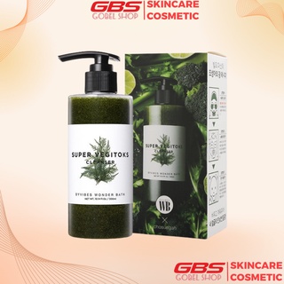Sữa Rửa Mặt Thải Độc Sủi Bọt Rau Củ Super Vegitoks Cleanser - Màu Xanh