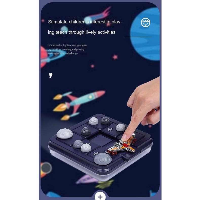 ĐỒ CHƠI TƯ DUY TRÍ TUỆ GIẢI ĐỐ CHO MỌI LỨA TUỔI MÊ CUNG VŨ TRỤ PLANET ESCAPE- ideashop