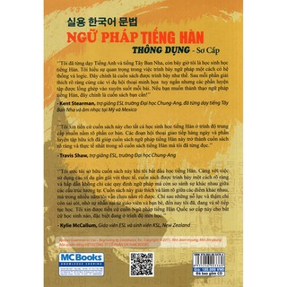 Sách Ngữ Pháp Tiếng Hàn Thông Dụng Sơ Cấp (Dùng APP MCBooks)