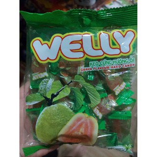 Kẹo cứng Welly 90g hương cam/ổi/chanh/xoài