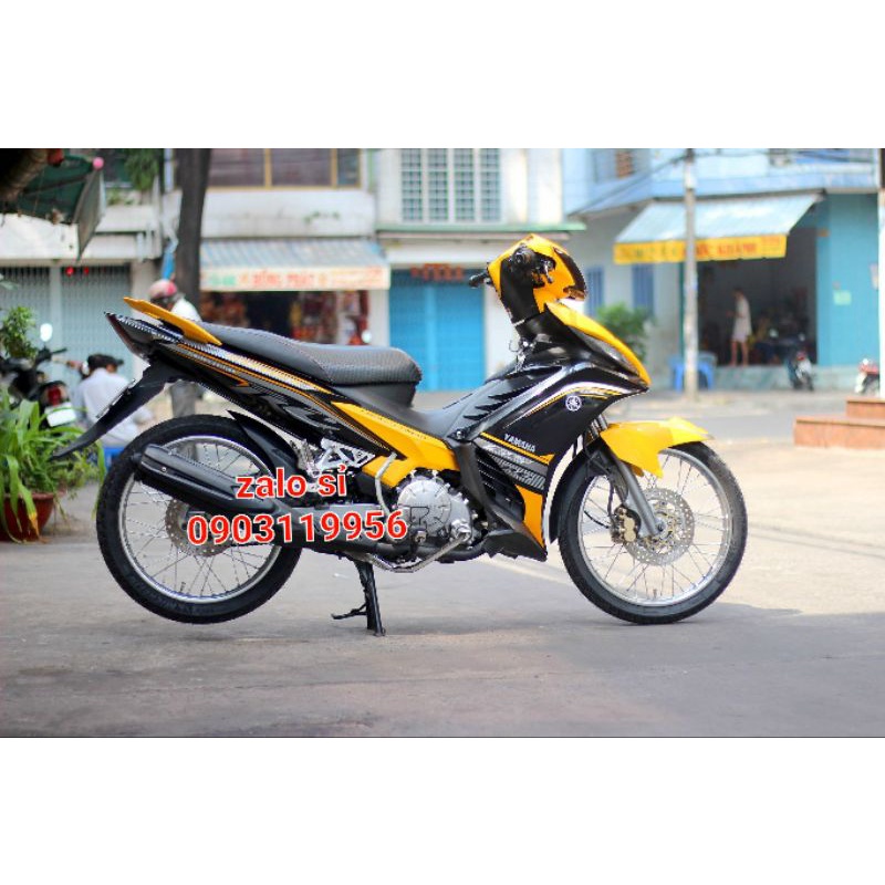 Tem rời exciter 135 đen vàng rc