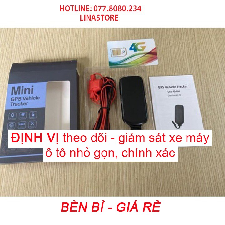 Định vị GPS xe máy Protrack VT02