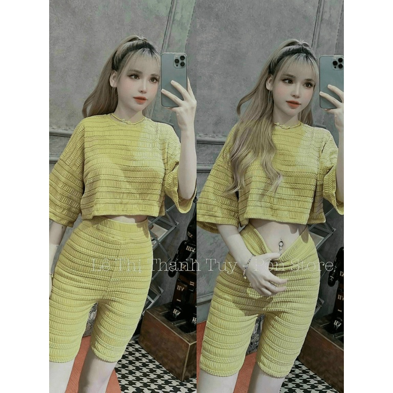 SET XỐP THÊU BODY CHO CHỊ EM UP thoi trang shop valentina