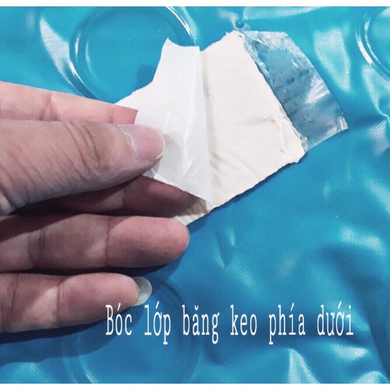 Miếng Dán Vá Bể Bơi Phao Bơi Không Cần Keo Dính - Siêu Dai Siêu Chắc