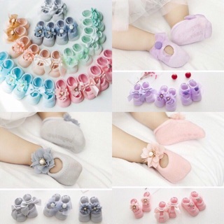 Set 3 đôi tất nơ bé gái