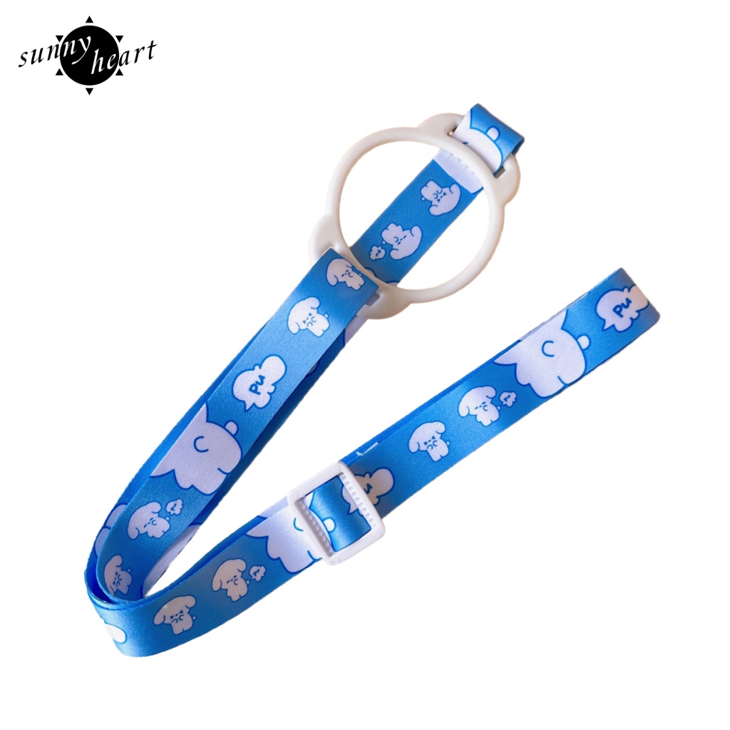Phụ Kiện Dây Đeo Bình Nước Họa Tiết Hoạt Hình Xinh Xắn