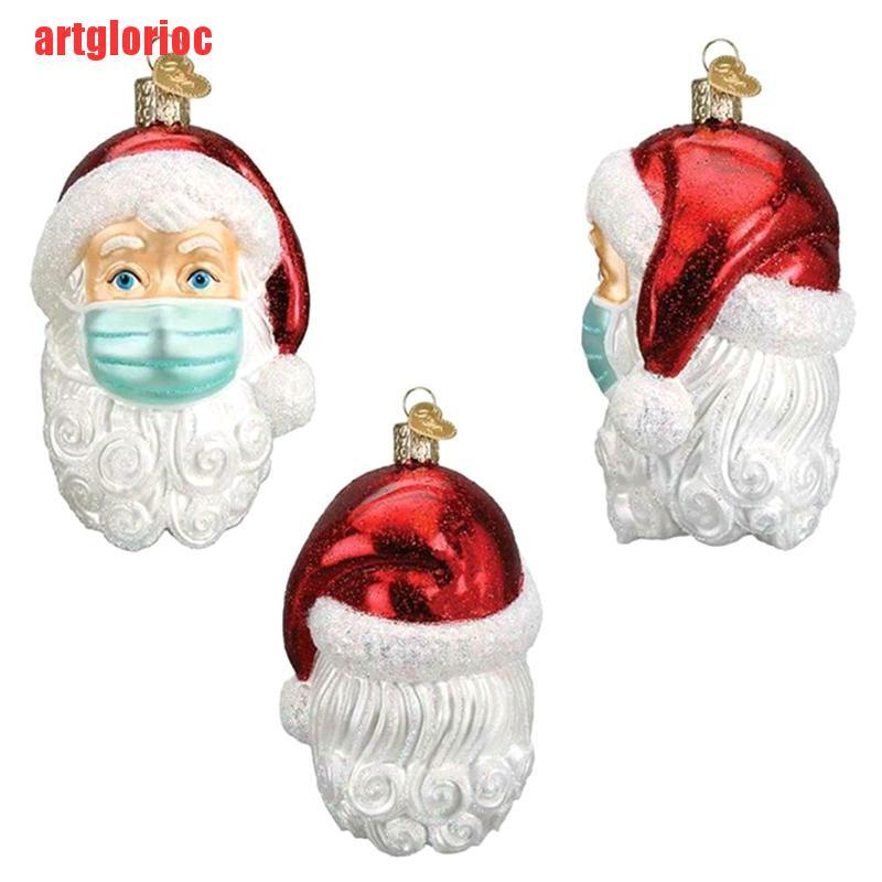 {artglorioc}Santa Claus Of Ornament 2020 Christmas Holiday Decorations Xmas Tree Pendant VGH