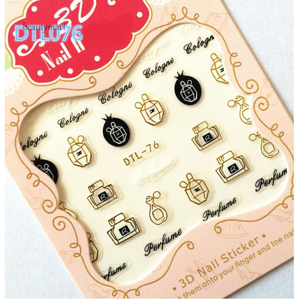 [Hàng mới về] Miếng dán trang trí móng tay nghệ thuật