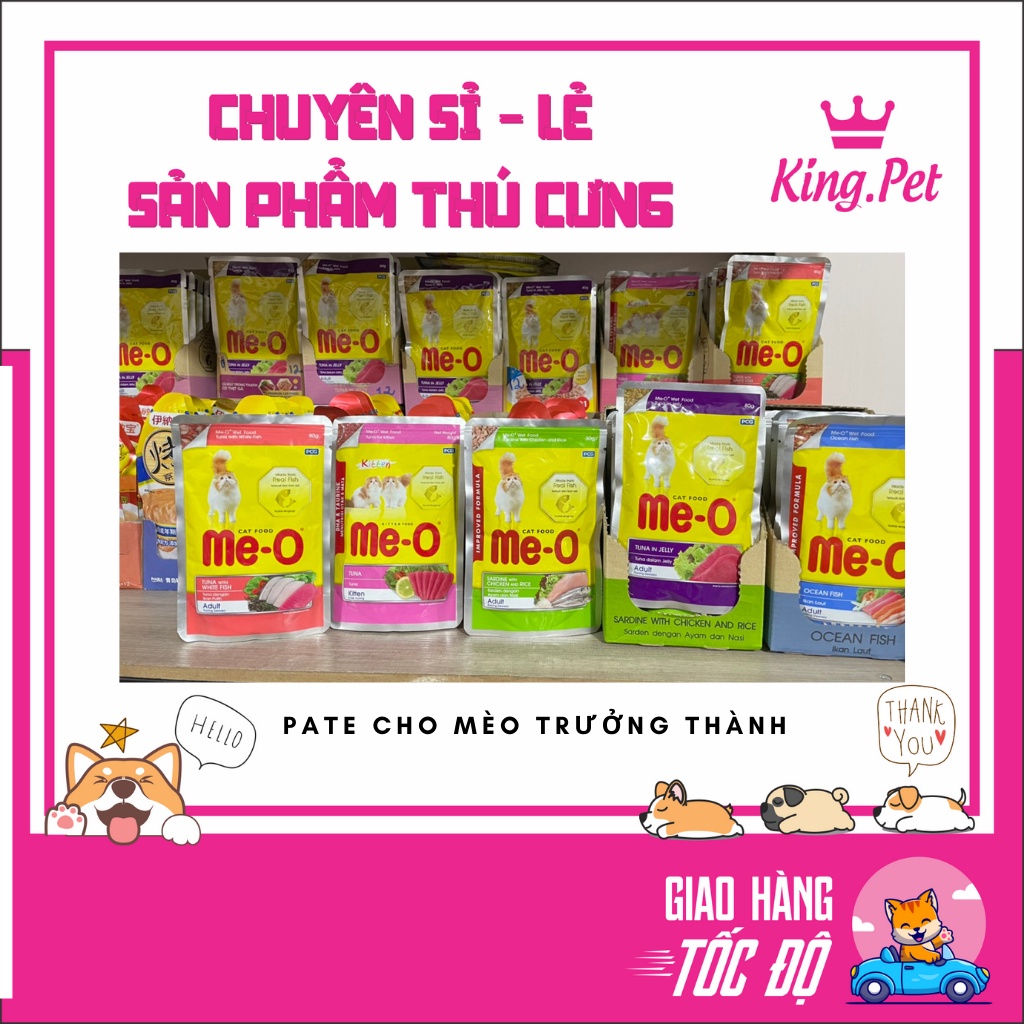 PATE ME-O- PATE CHO MÈO trưởng thành