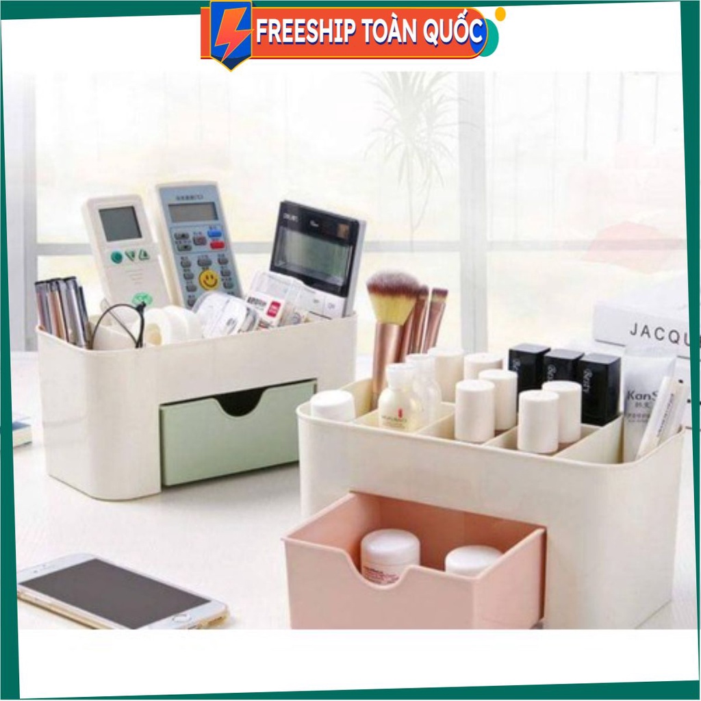 [Loại Cao Cấp] Kệ Khay Đựng Mỹ Phẩm Trang Điểm, Kệ đựng mĩ phẩm kiểu mới siêu tiện dụng ( 1 tầng nhiều ngăn)
