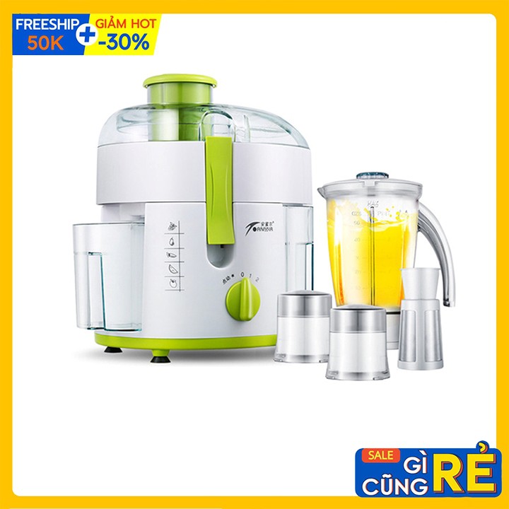 Máy ép trái cây chính hãng Anmir 3 in 1. Máy ép nước trái cây, Xay sinh tố, Xay đồ khô