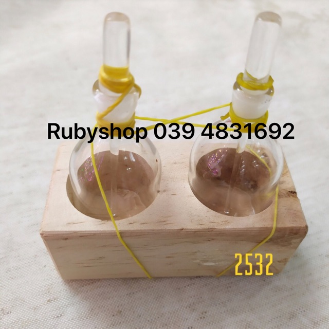 Bộ chai đựng axit thử vàng