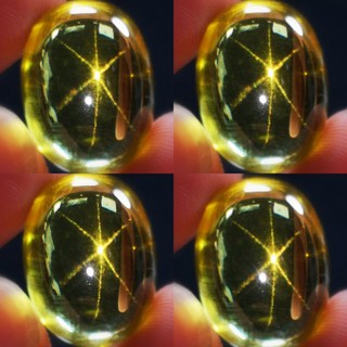 Đá sapphire màu vàng chất lượng cao phong cách Bangkok