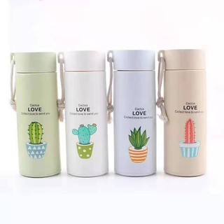 Bình đựng nước giữ nhiệt cute 2020 400ml(chọn mẫu)