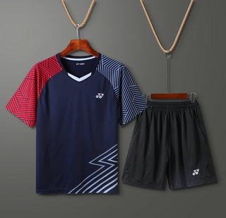 YONEX Bộ Quần Áo Chơi Cầu Lông Ngắn Tay Mau Khô 2020 Cho Nam Và Nữ