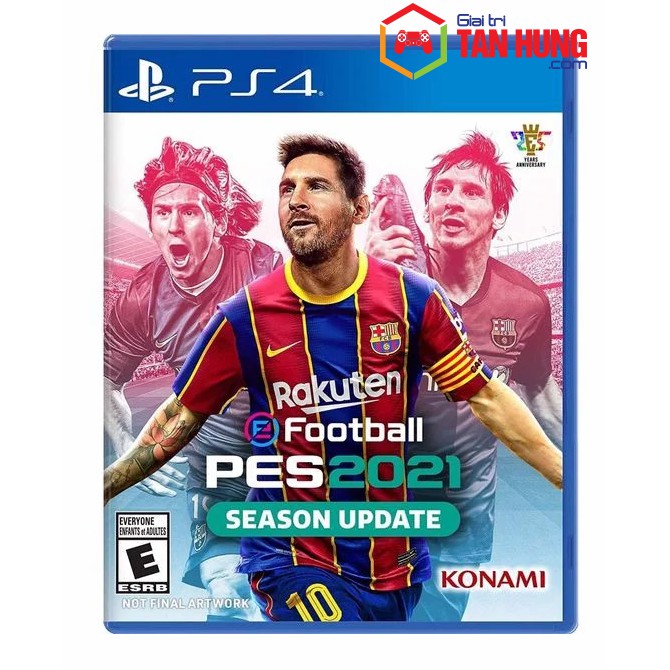Đĩa game ps4 : eFootball PES 2021 Asia