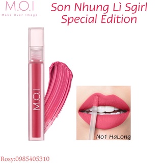 [Hồng Baby]- Son Kem Nhung Lì S.girl Special Editoin  x M.O.I