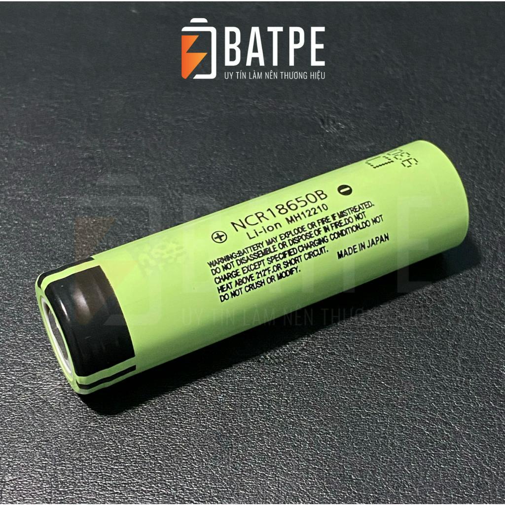 Pin sạc 18650 Panasonic mới 100% NCR18650B Japan 3400mAh xã 20A nội địa Nhật