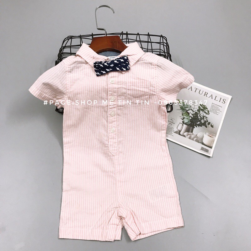 Body sơ mi old navy (3m,6m)