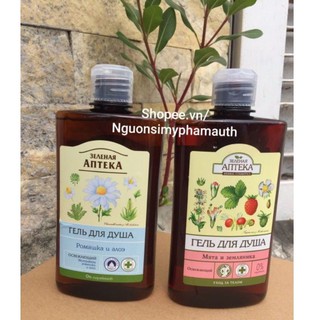 Sữa Tắm Apteka Green Pharmacy Thiên Nhiên 400ml