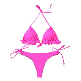 Bikini Màu Trơn Gợi Cảm Dành Cho Nữ