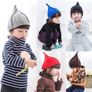 Nón len ấm áp cho bé kiểu mới 2019 Size be tu 6m den 6tuoi vi chat len co gian theo kich thuoc vong dau cua be