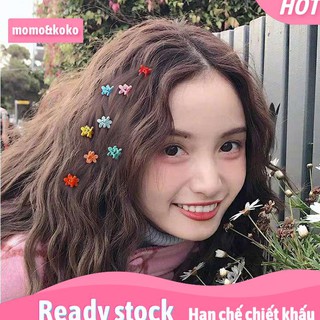 Kẹp tóc mini hình bông hoa xinh xắn đáng yêu dành cho bé gái