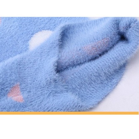 Áo len lông họa tiết chấm tròn bé gái lớn size 16-45kg (HÀNG QCCC) AL13