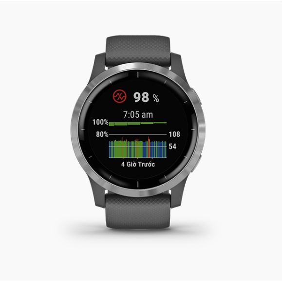 Vòng đeo tay theo dõi sức khỏe Garmin Vivoactive 4, GPS, Wi-Fi, SEA