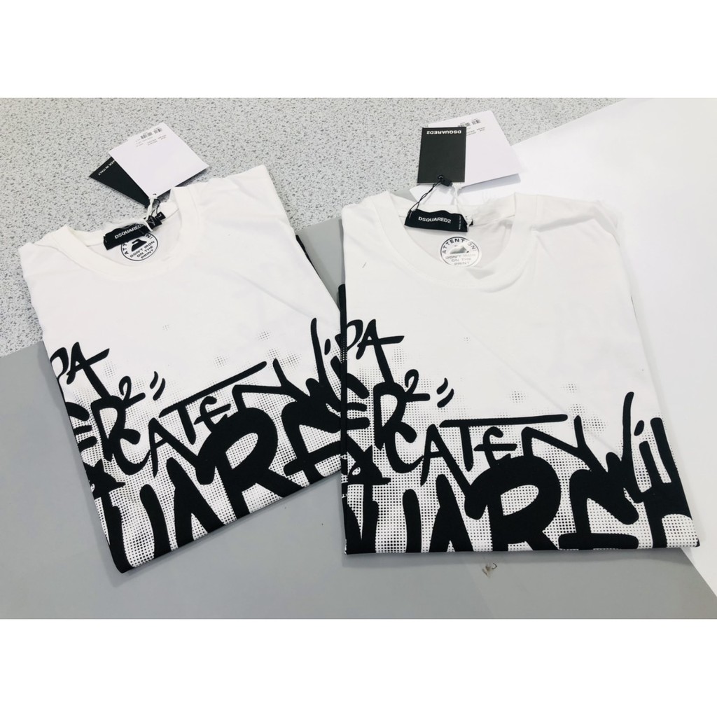 Áo thun DSQ nam nữ,chất cotton thấm hút mồ hôi cao cấp