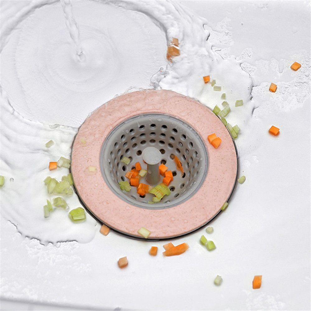 Dụng Cụ Lọc Rác Bồn Rửa Chén Bằng Silicone Chống Tắc Nghẽn