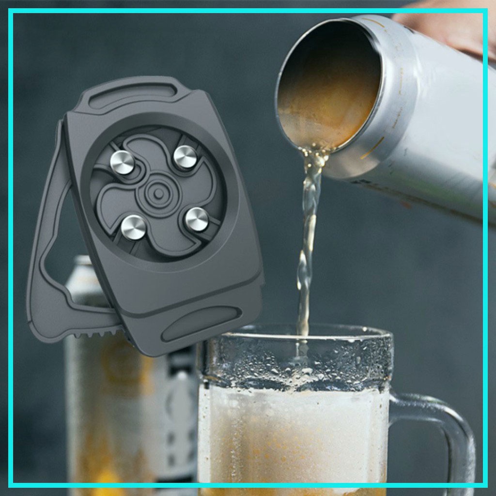 Sáng tạo có thể bia/cola/sprite có thể mở công cụ đa chức năng thép không gỉ mở phụ kiện nhà bếp