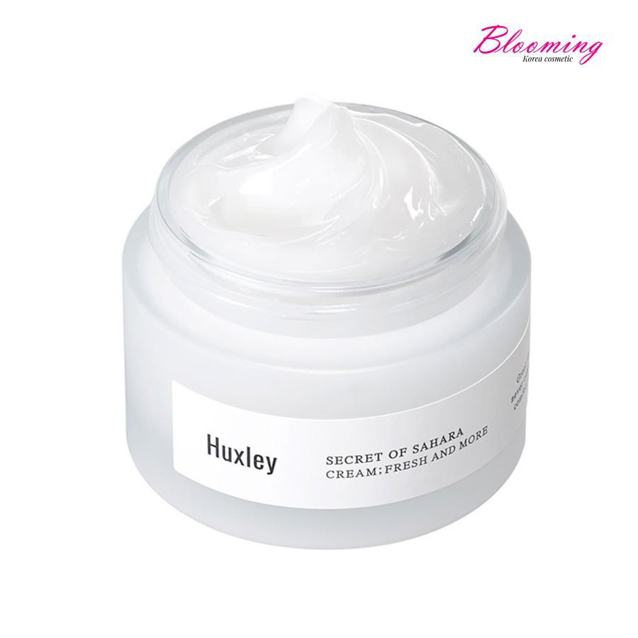 Kem Dưỡng Ẩm Chiết Xuất Xương Rồng Huxley Cream; Fresh And More 50ml