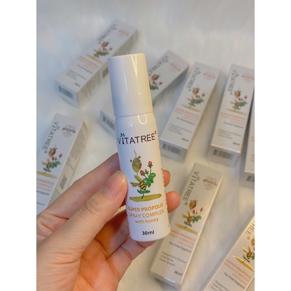 Xịt keo ong Vitatree 30ml