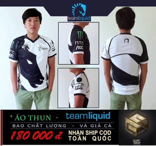 Áo thun, áo đấu team liquid