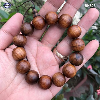 [Mã SKAMLTSM9 giảm 10% đơn 99K] Vòng gỗ tô hợp bách cổ thụ - Tài Lộc và Bình An (BH623)