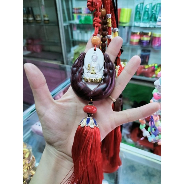 Khánh Phật, khánh Phật ngự liên hoa hồ lô treo xe hơi bình an may mắn