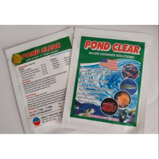 Men vi sinh Pond Clear Giúp nước trong. Khử mùi tanh hôi