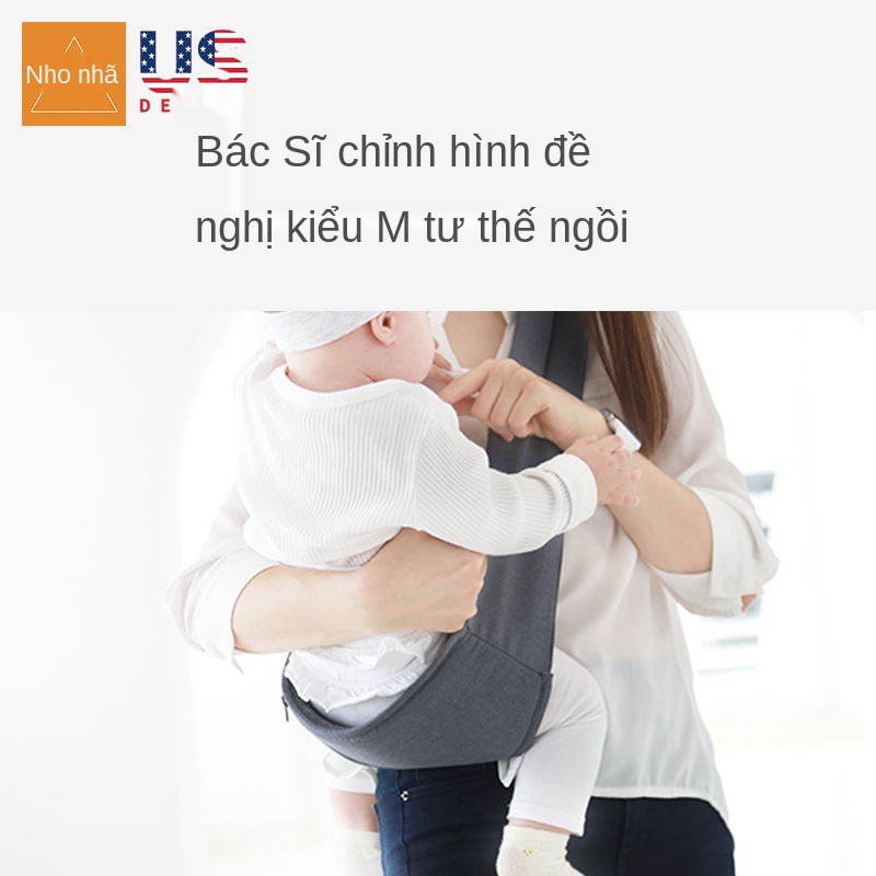 ✒Địu em bé Sears cho trẻ sơ sinh, phía trước đơn giản và đa chức năng