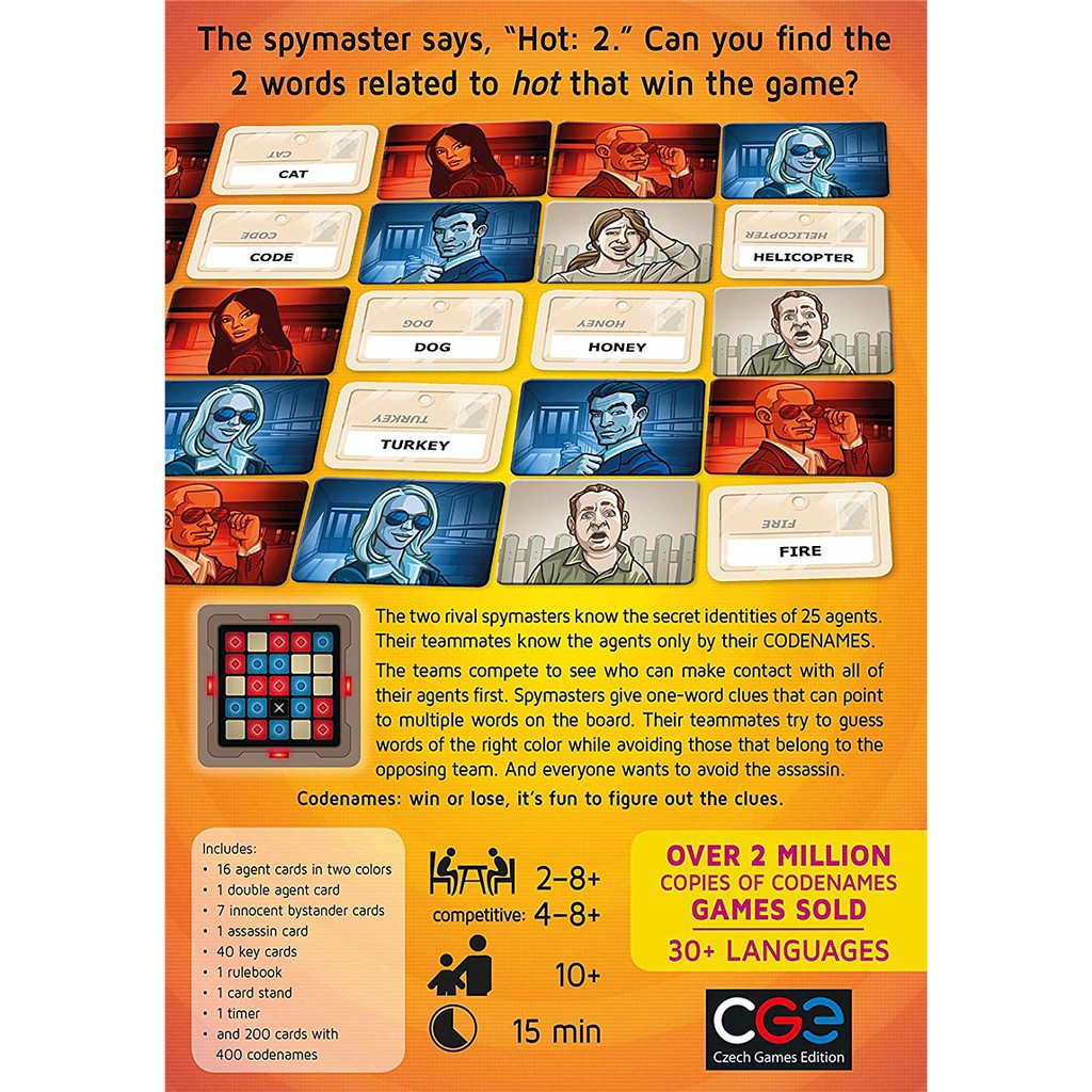 Trò chơi Codenames - Codenames Picture - Board Games
