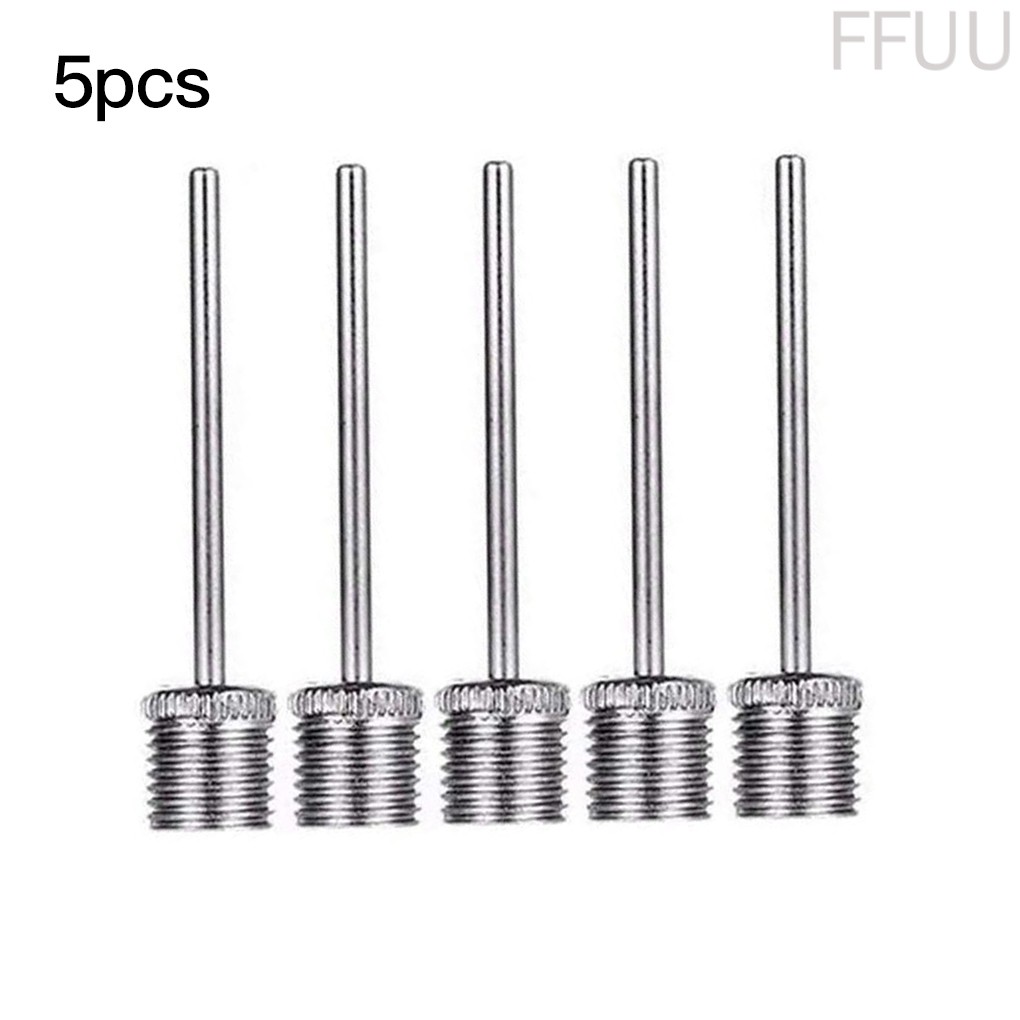 Set 5 kim bơm bóng bằng thép không gỉ