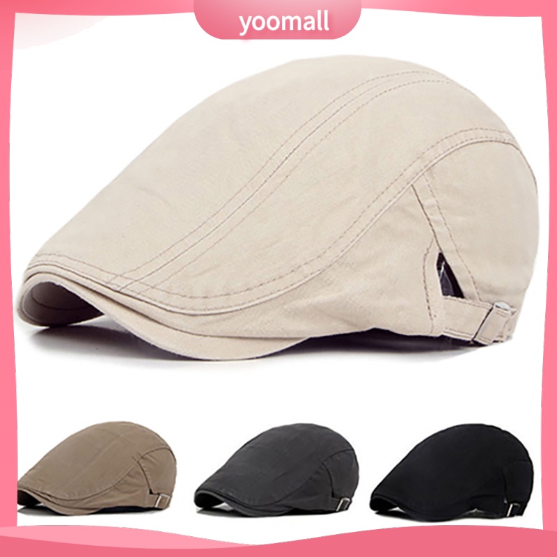 Mũ ivy nam màu trơn phong cách cổ điển